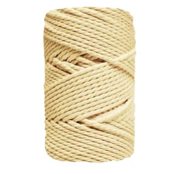 Best Cuerda de Macramé 3 Cabos Vainilla 3mm Macramé