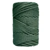 Online Cuerda de Macramé 3 cabos Verde Botella 5mm Macramé