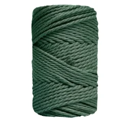 Online Cuerda de Macramé 3 cabos Verde Botella 5mm Macramé