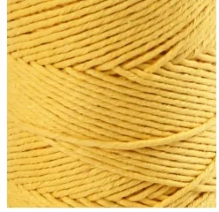 New Cuerda de Macramé Amarillo 2mm Macramé