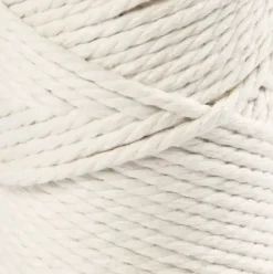 New Cuerda de Macramé Blanco 4mm Macramé
