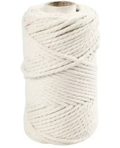 New Cuerda de Macramé Blanquecino 2mm Macramé
