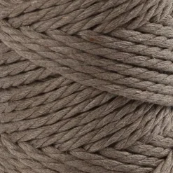New Cuerda de Macramé Marrón Claro 4mm Macramé