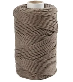New Cuerda de Macramé Marrón Claro 2mm Macramé