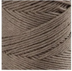New Cuerda de Macramé Marrón Claro 2mm Macramé
