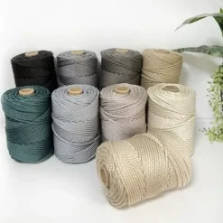 Hot Cuerda de Macramé Outdoor Natural 3mm Macramé