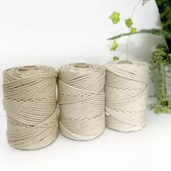 Clearance Cuerda de Macramé Outdoor Sand 3mm Macramé