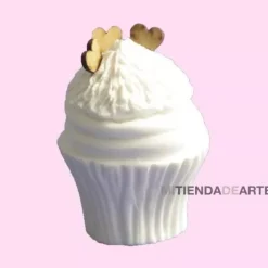 Hot Cupcake de alabastro. Pastel de coco Alabastro