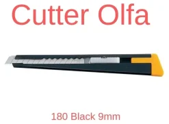 Sale Cutter 180 Black 9 mm. Goma Eva Fofuchas|Herramientas De Corte