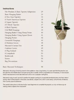 Discount Decorative Macrame 20 Stylish Projects for Your Home Labores Y Macramé