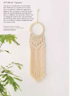 Discount Decorative Macrame 20 Stylish Projects for Your Home Labores Y Macramé