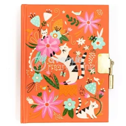 Sale Diario personal Gatos y Flores Niños Niños Y Regalos