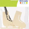 Online Die-Cuts de Madera Patines Imagine Xmas Maderas
