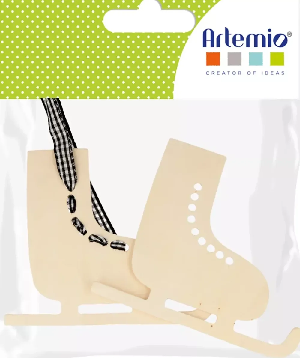 Online Die-Cuts de Madera Patines Imagine Xmas Maderas