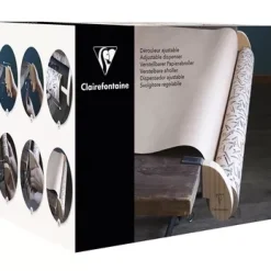 Discount Dispensador Mesa de Papel Continuo Clairfontaine Organización