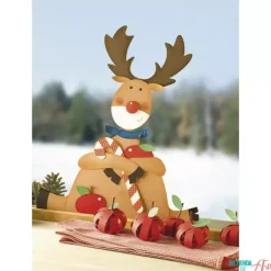 New Divertidas figuras de papel para decorar la casa en Navidad Navidad