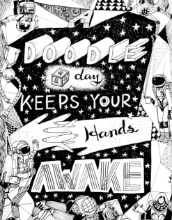 Clearance Doodlers Anonymous Coloring book Colorear
