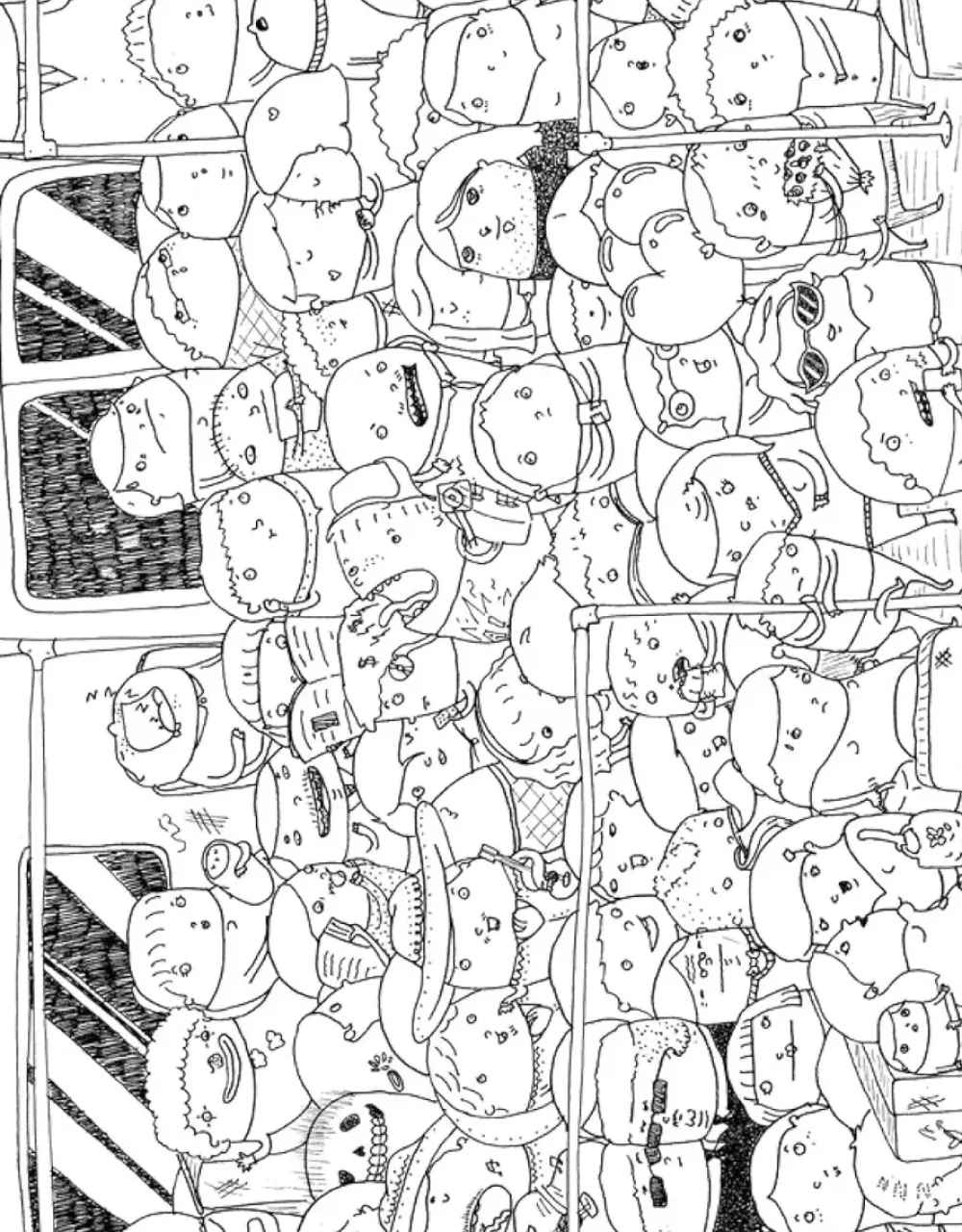 Clearance Doodlers Anonymous Coloring book Colorear