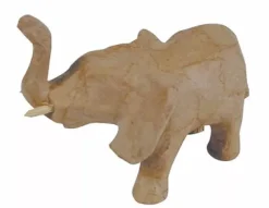 Hot Elefante pequeño de papel maché Cartón Y Papel Maché