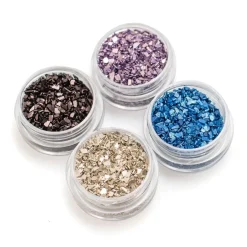 Outlet Escamas de Cristal Galaxia Color Pour Resin Doraduras