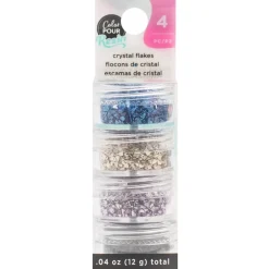 Outlet Escamas de Cristal Galaxia Color Pour Resin Doraduras