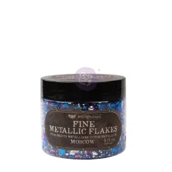 Escamas Fine Metallic Flakes Moscow 150ml Doraduras