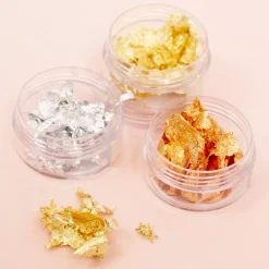 Escamas Foil Flakes Gold Doraduras