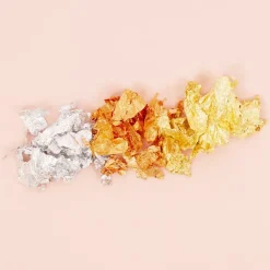 Outlet Escamas Foil Flakes Silver Doraduras