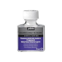 New Esencia mineral Inodora 75ml Pinturas De Vidrio Y Cerámica