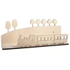 New Estantería de madera Tren Maderas