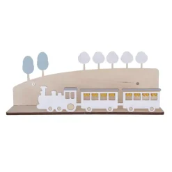 New Estantería de madera Tren Maderas