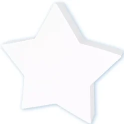 Hot Estrella de cartón endurecido blanco Cartón Y Papel Maché