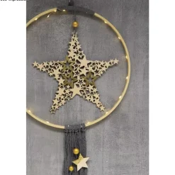 Clearance Estrella de estrellas de madera Navidad
