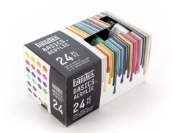 New Estuche 24 Acrílicos Basics 22ml Pinturas Acrílicas