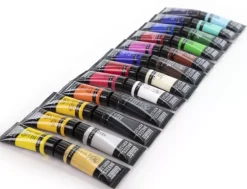 New Estuche 24 Acrílicos Basics 22ml Pinturas Acrílicas