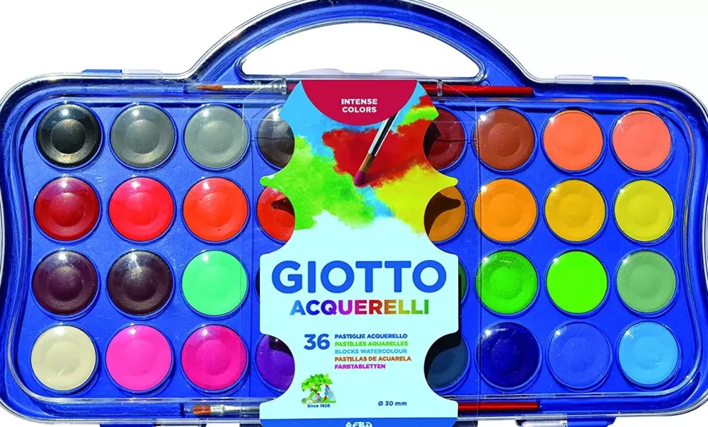 Estuche 36 Acuarelas Niños Niños Y Regalos
