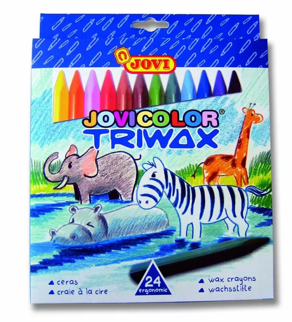 Discount Estuche 24 Ceras color Triwax Niños Niños Y Regalos