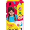 Hot Estuche 6 gouache con pincel 15ml Niños Niños Y Regalos