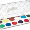 Estuche 12 Pastillas Acuarelas 30ml Niños Niños Y Regalos