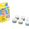 Best Estuche 5 pintura de dedos colores pastel Infantil