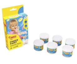 Best Estuche 5 pintura de dedos colores pastel Infantil
