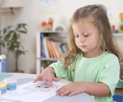 Best Estuche 5 pintura de dedos colores pastel Infantil