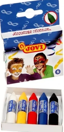 Discount Estuche 5 Pinturas Maquillaje Colores Surtidos Niños Niños Y Regalos