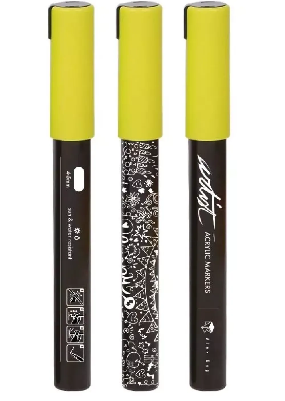 Best Estuche 24 Rotuladores Gama Artist Acrílicos Rotuladores