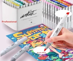 Hot Estuche 80 Rotuladores Luxe Canvas Gama Artist Rotuladores