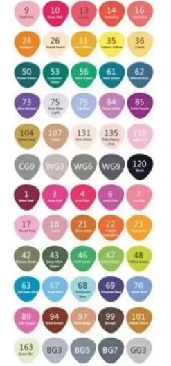Discount Estuche 60 Rotuladores Luxe Canvas Gama Artist Rotuladores