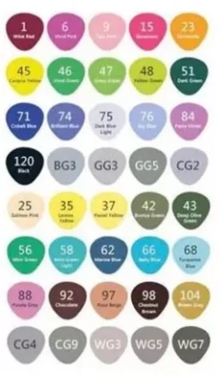 Discount Estuche 40 Rotuladores Luxe Canvas Gama Artist Rotuladores