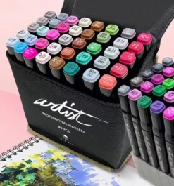 Best Estuche 40 Rotuladores Luxury Canvas Gama Artist Rotuladores