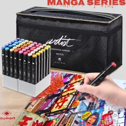Discount Estuche 160 Rotuladores Luxury Canvas Gama Artist Rotuladores