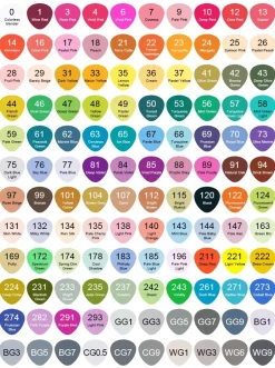 Hot Estuche 120 Rotuladores Luxury Canvas Gama Artist Rotuladores
